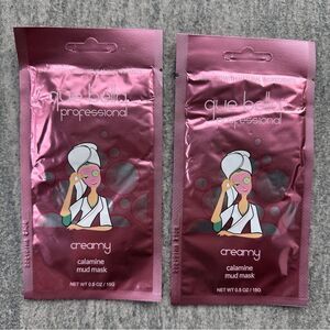 2-pc Que Bella Soothing Creamy Calamine Mud Mask Redness Relief All Skin Types